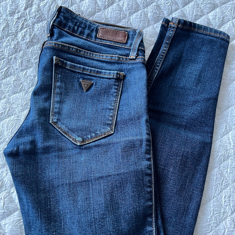 Guess power skinny low